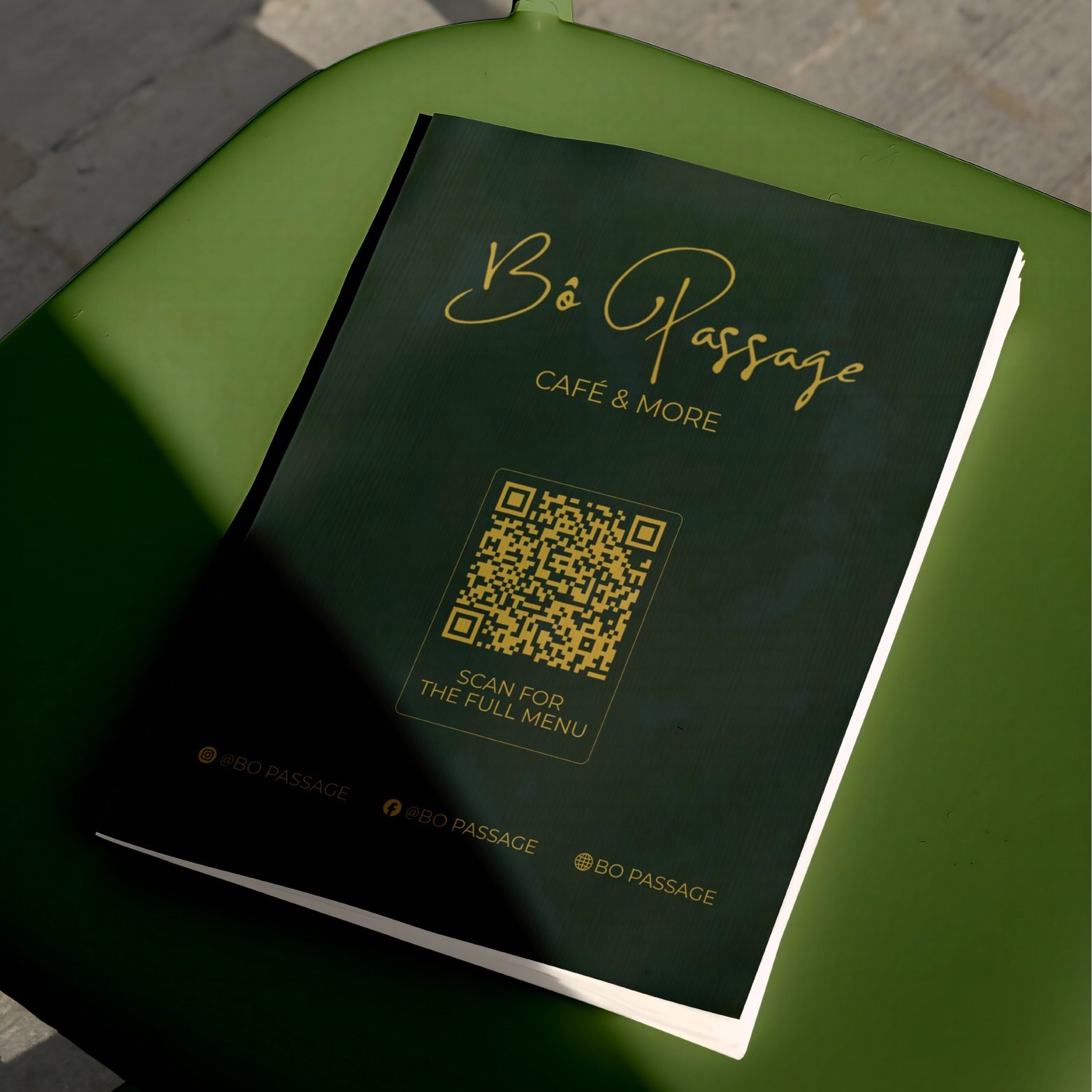 Logotype principal et secondaire de Bôpassage