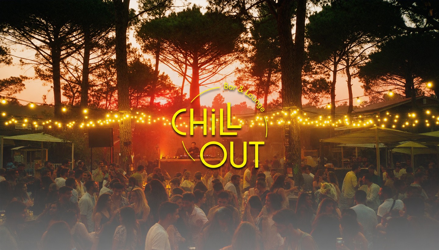 Le CHILLOUT Lounge au coucher du soleil