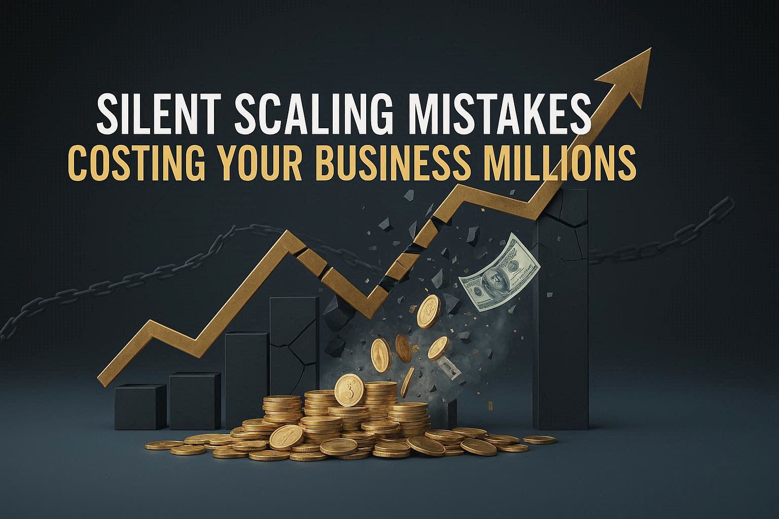 Silent business scaling mistakes causing revenue loss and margin leaks